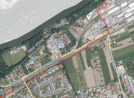 Pri kolodvoru-Ob nasipu-Tovarniška